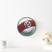 15 Ball Runde Wanduhr (Zuhause)