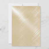 15. Balloons Black Gold Geburtstag Einladung (Rückseite)