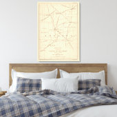 15 Bevölkerungszentrum Leinwanddruck (Insitu (Schlafzimmer))