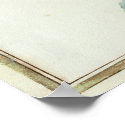 15:Campanula: Mittel 1787 Poster (Ecke)