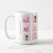 15 Collage Fun Foto Geschenk Custom Personalisiert Kaffeetasse (Links)