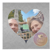15. Crystal Wedding Anniversary Heart Frames Würfel (Rechts)