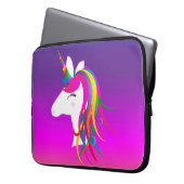 15" Einhorn-Neopren-Laptop-Hülse Laptopschutzhülle (Vorderseite Links)