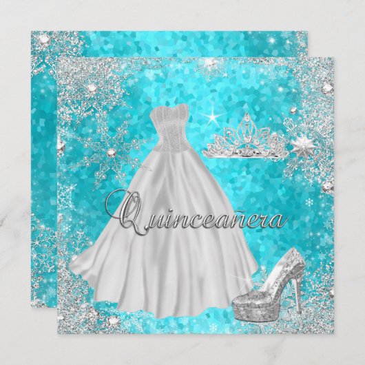 15. Elite Elegant Geburtstagsparty Einladung (Vorne/Hinten)