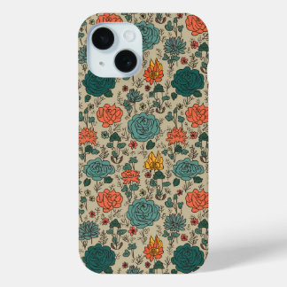 15-Fall-Blume-Muster für das iPhone Case-Mate iPhone Hülle