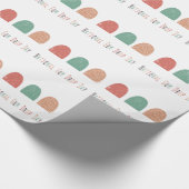 15. Februar - Gumdrop-Tag - Anerkennungs-Tag Geschenkpapier (Ecke)