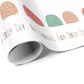 15. Februar - Gumdrop-Tag - Anerkennungs-Tag Geschenkpapier (Rolleneckpunkt)