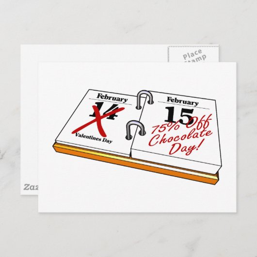 15. Februar Postkarte (Vorne/Hinten)