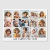15-Foto-Collage-Raster - Skripttext - Magnet (Vorderseite)