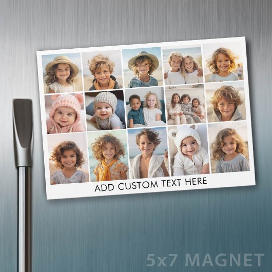 15-Foto-Collage-Raster - Skripttext - Magnet