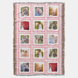 15 Foto Collage Wood Briefmarke Border Decke