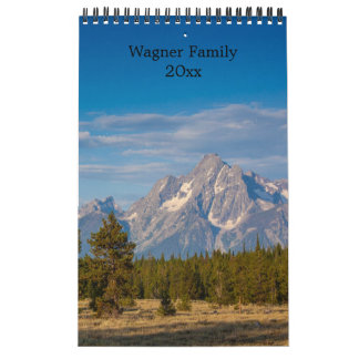 15 Foto Landschaftliche Berge Persönlich gestalten Kalender