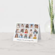 15 Fotocollage Eigene Grußkarte hinzufügen