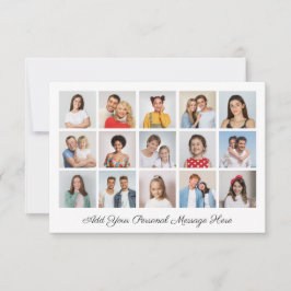 15 Fotocollage Eigene Grußkarte hinzufügen Mitteilungskarte