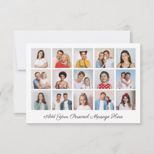 15 Fotocollage Eigene Grußkarte hinzufügen Mitteilungskarte