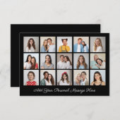 15 Fotocollage Ihre eigene Grußkarte hinzufügen (Vorne/Hinten)