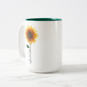 15 g Zwei-Tone-Tasse - Sie sind mein Sonnenschein Zweifarbige Tasse (Vorderseite Links)