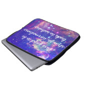 15" Galaxie-Laptop-Kasten Laptopschutzhülle (Vorne Knopf)