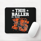 15. Geburtstag Basketballjungen Mousepad (Mit Mouse)
