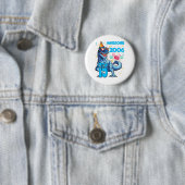 15. Geburtstag Dinosaurier 15 Jahre Junge Kinder Button (Beispiel)