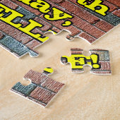 15. Geburtstag: Fun Graffiti-Inspiriert Regenbogen Puzzle (Seite)