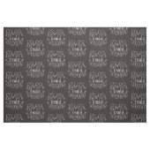 15. Geburtstag Geschenk Chalk Herzen Stoff (Fat Quarter (45,7 x 55,9 cm))