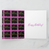 15. Geburtstag Karte (Innenseite)
