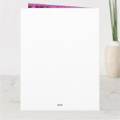 15. Geburtstag Karte (Rückseite)