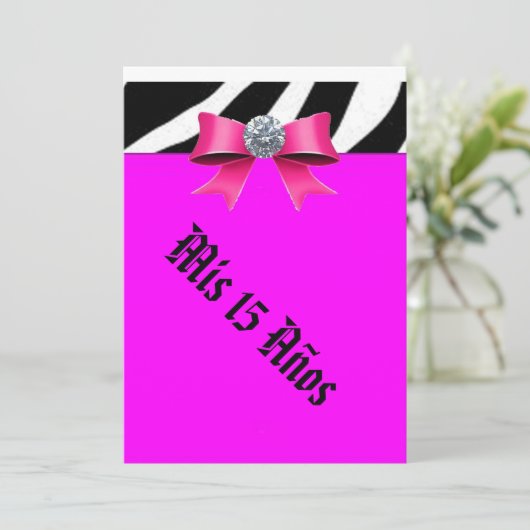 15. Geburtstag Karte (Stehend Vorderseite)