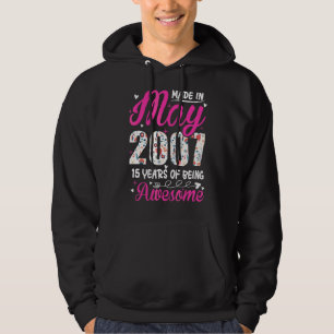 15. Geburtstag Phantastisch seit Mai 2007 Hoodie
