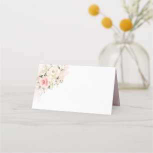 15. Geburtstag Quinceanera Geburtstagsparty Floral Platzkarte