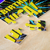 15. Geburtstag: Spaß, bunte feierliche Feuerwerke Puzzle (Seite)