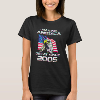 15. Geburtstag USA-Flagge Making America Great Sin T-Shirt