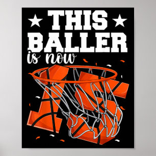 15. Geburtstags Basball-Shirt Jungen Baller 15 Jah Poster