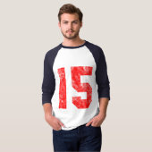 15. Geburtstags-Geschenke T-Shirt (Vorne ganz)