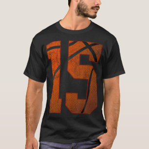 15. Geburtstagsparty Fünfzehn 15 Jahre alter Baske T-Shirt