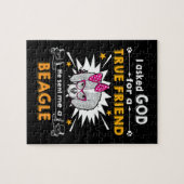 15 Gefragt Gott Wahrer Freund A Beagle Puzzle (Horizontal)