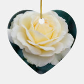 15. Hochzeitstag, Rose Keramik Ornament (Hinten)