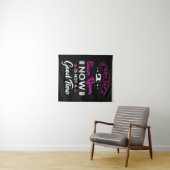 15.If you see a seam ripper now is not a good time Wandteppich (Beispiel (Horizontal))