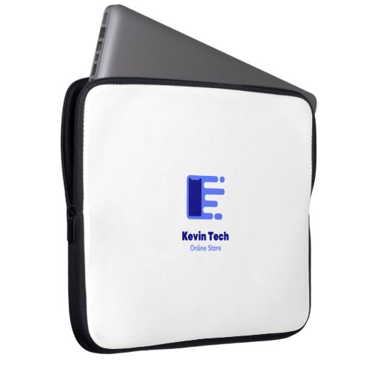 15-Inch Laptop Sleeve – Custom Protective Case wit (Vorne Rechts)