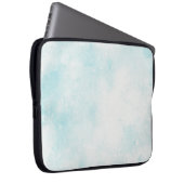 15-Inch Laptop Sleeve – Floral & Gradient Grain (Vorne Rechts)