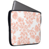 15-Inch Laptop Sleeve – Floral & Gradient Grain  (Vorne Rechts)