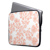 15-Inch Laptop Sleeve – Floral & Gradient Grain  (Vorderseite Links)