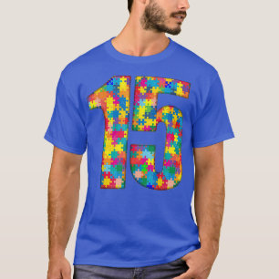 15 Jahre alte Geschenke 15. Geburtstag Autismus Be T-Shirt