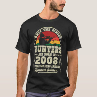 15 Jahre alte Hirschjagdjäger Vintag 2008 15. T-Shirt