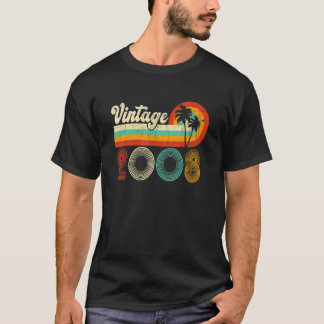 15 Jahre alte Retro Boys Girls Vintag 2008 15. B T-Shirt