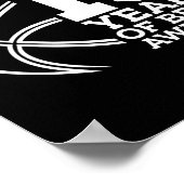 15 JAHRE PHANTASTISCHER BASKETBALL AM 15. GEBURTST POSTER (Ecke)