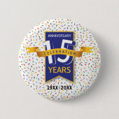 15. JAHRESdesign Button (Vorderseite)