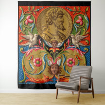 15. Jahrhundert Print Caesar Vögel Blume etc.