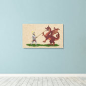 15. Jahrhundert Saint George und der Drache Leinwanddruck (Insitu (Holzboden))
